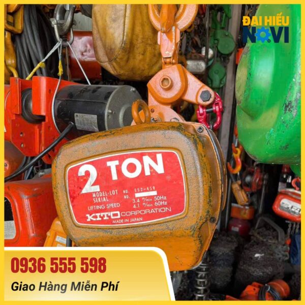 Tời Điện 3 Pha 2 Tấn - Hình ảnh 3