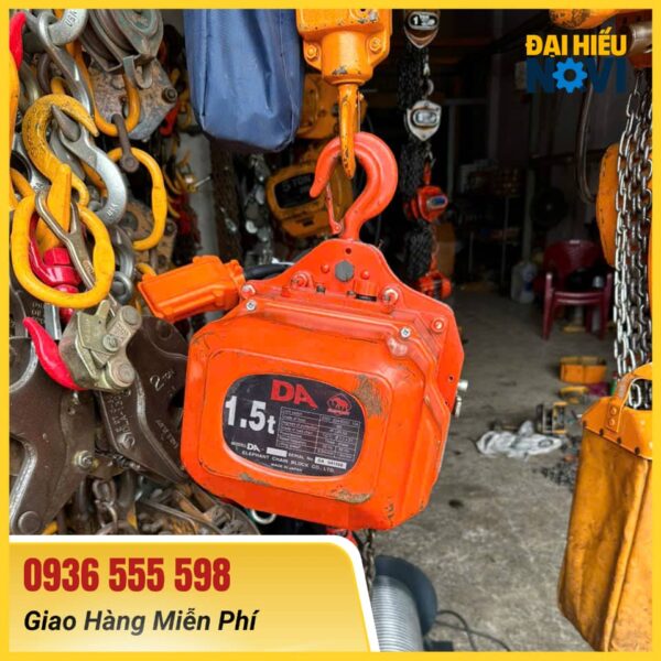 Tời Điện 3 Pha 1.5 Tấn - Hình ảnh 3